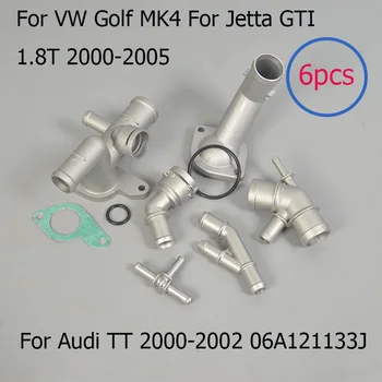 Hlajenje Prirobnica Upgrade Kit | Aluminija, za VW Golf MK4 za Jetta GTI 1.8 T 2000-2005 za Audi TT v obdobju 2000-2002 06A121133J 6pcs